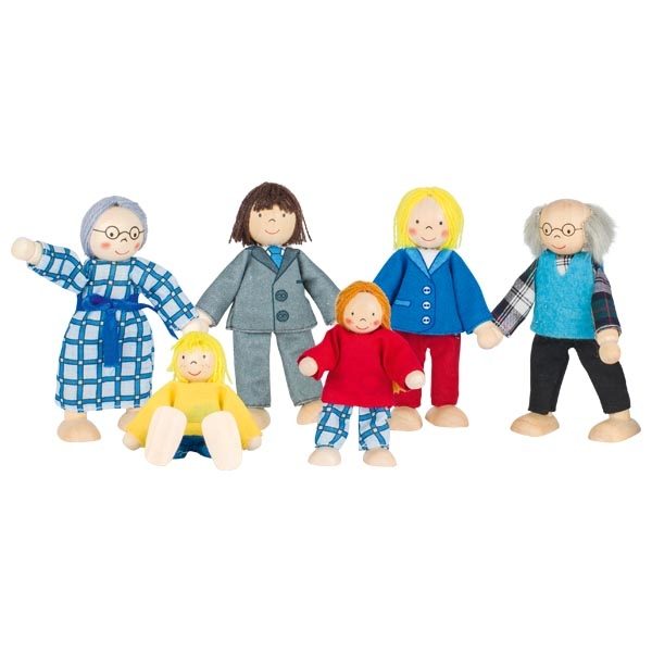 Goki Bendy Dolls, City Family