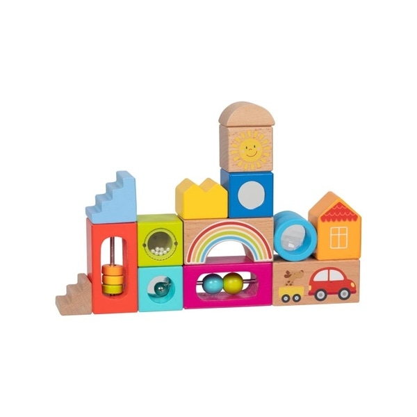 Exploration building blocks with kaleidoscope element