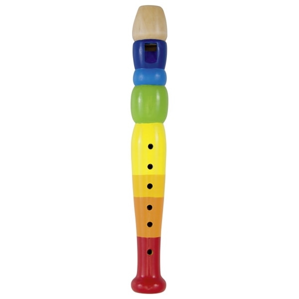 Wooden toy recorder