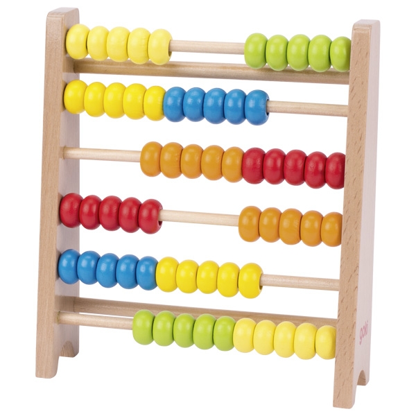 Wooden counting frame abacus